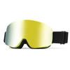 Full Protection Rimless Design Cylindrical Mirrored OTG Ski Goggles