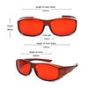 CE Certified OD4+ Argon 532nm Laser Radiation Protection Glasses