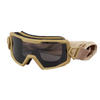 2.5mm Tactical Lenses Explosion Proof Ballistic Shatterproof Goggles
