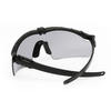 Windproof Interchangeable Anti Impact Shooting Safety Glasses