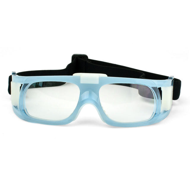 Comfortable Hard Coated PC Impact Proof Lens Basketball Goggles