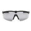 Windproof Interchangeable Anti Impact Shooting Safety Glasses