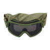 2.5mm Tactical Lenses Explosion Proof Ballistic Shatterproof Goggles