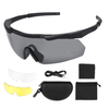 2.7mm Thickness Shatterproof Anti Fog Interchangeable Shooting Glasses