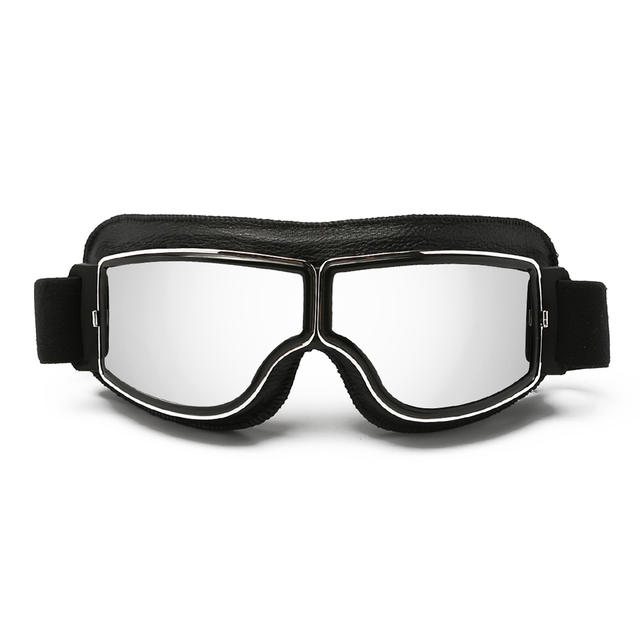 Comfortable Anti Slip Strap Anti Impact Vintage Motocross Goggles